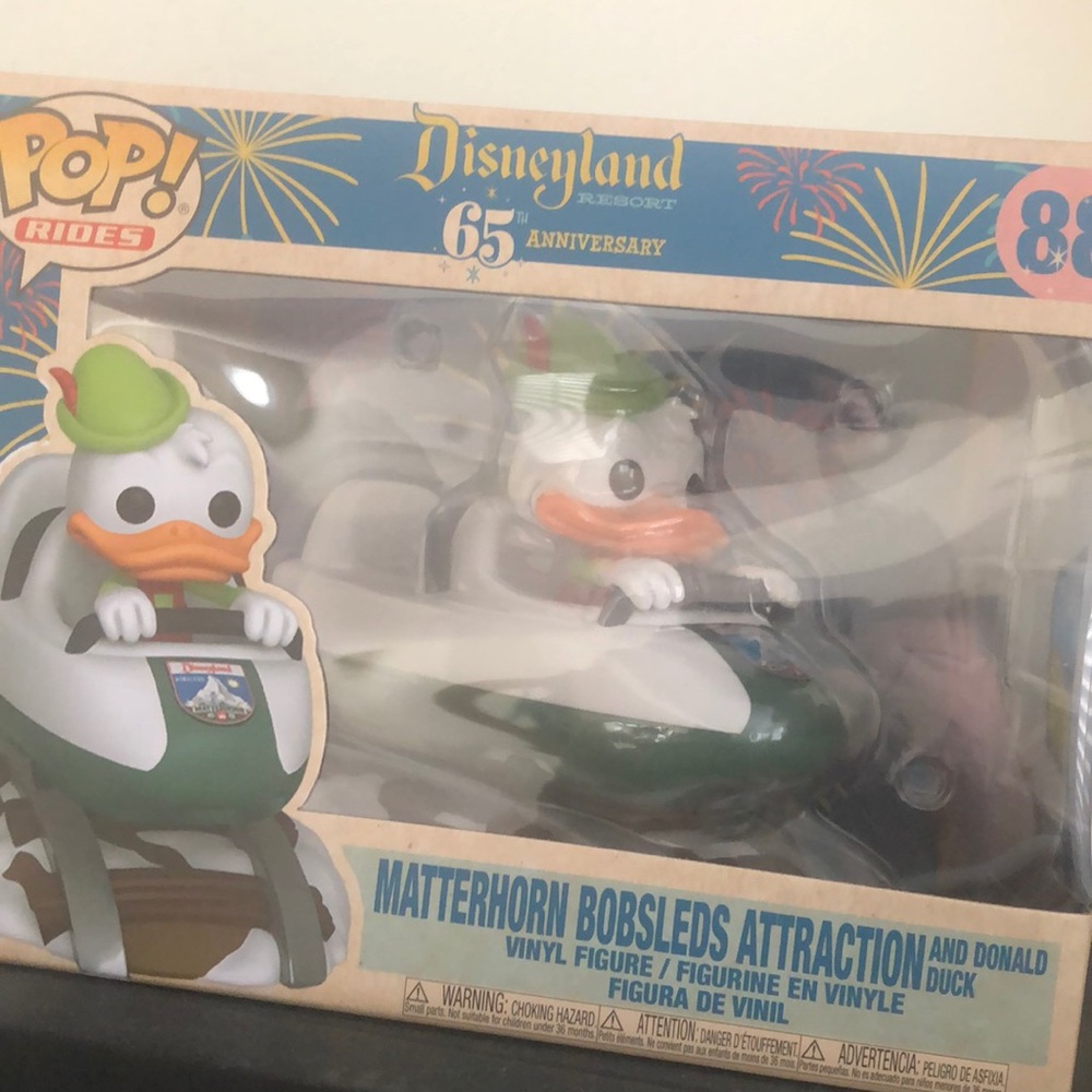 NWT Disneyland 65th Funko Pop Rides